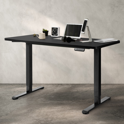 Oakleigh Home Justus 140cm Dual Motor Electric Sit Stand Desk Temple Webster